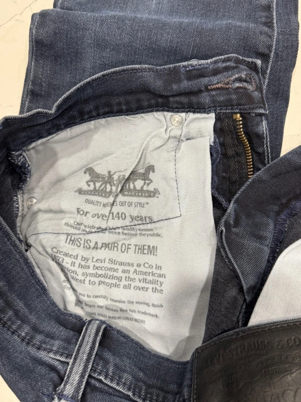 Mens Levi's Slim Jeans 28x31